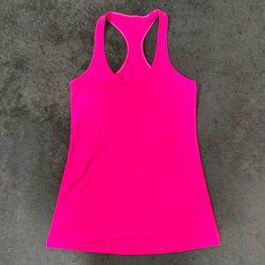 Neon LULULEMON racerback/no flaws